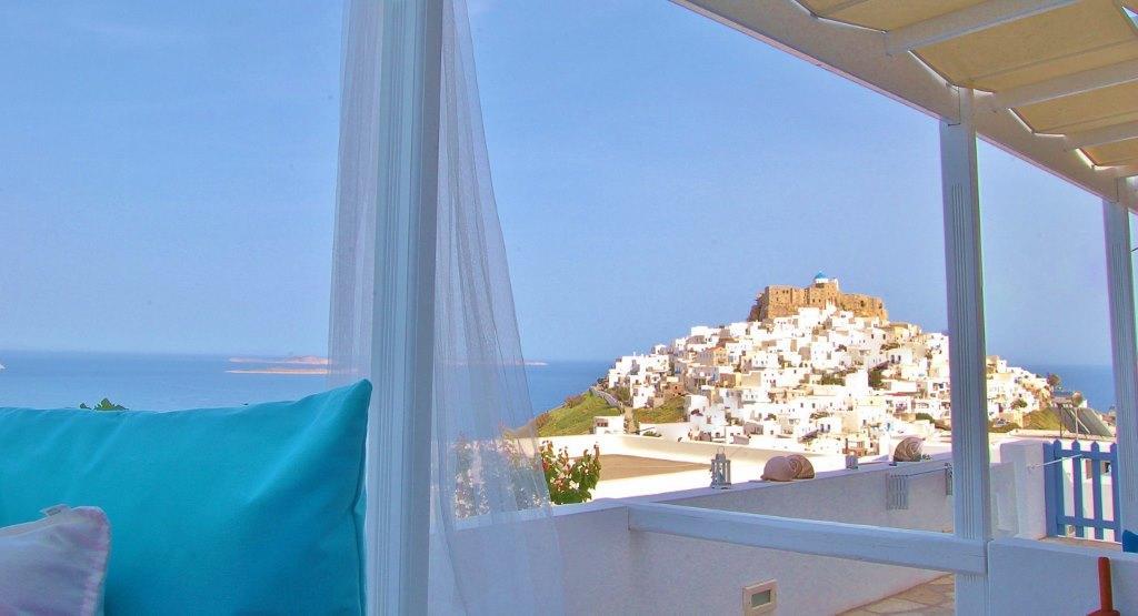 شقة Aspro Mple Astypálaia المظهر الخارجي الصورة